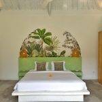 Wallpaper Bahan Serat Canvas